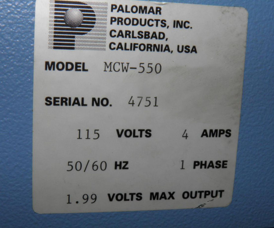 14264-PALOMAR-MCW-550-WELDER